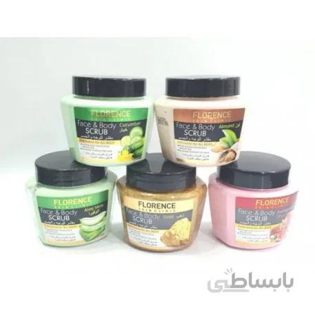 قیمت عمده اسکراب الورا فلورانس florence حجم 600 ml فروش عمده اسکراب