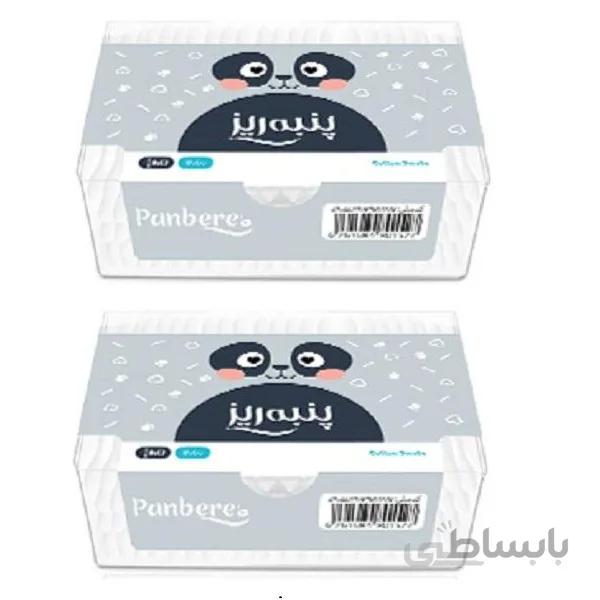 گوش پاک کن کودک پنبه ریز مدل 60 مجموعه 2 عددی