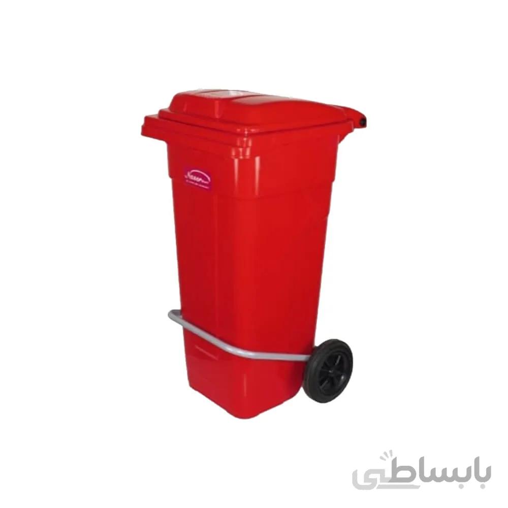 سطل 120 لیتری پدال دار ناصر