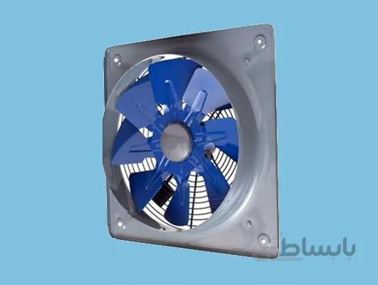 هواکش صنعتی فلزی دمنده مدل VIA-40C4S (با پروانه فلزی) ا Damandeh Metal industrial blower Mod : VIA-40C4S