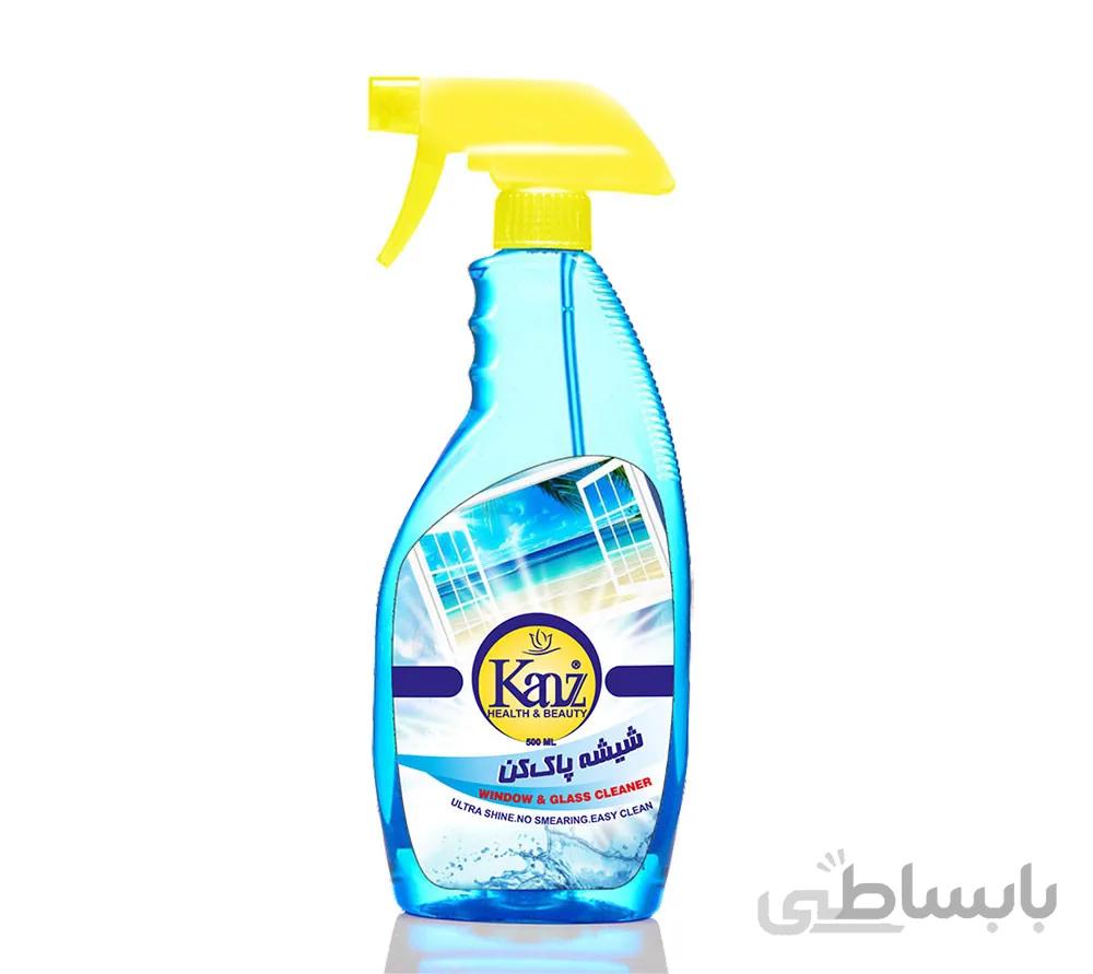 اسپری شیشه پاک کن کنز