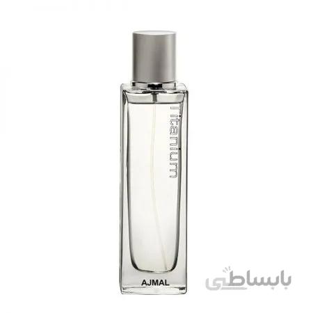 ادوپرفیوم مردانه اجمل AJMAL مدل تیتانیوم حجم 100 میل ا Ajmal Titanium Eua De Parfume For Men-100ML