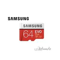 کارت حافظه microSDXC سامسونگ مدل Evo Plus ظرفیت 64 گیگابایت
