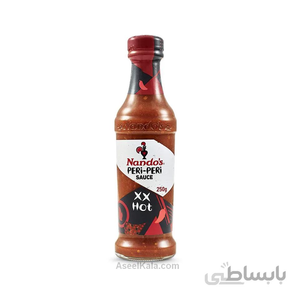 سس فلفل خیلی خیلی تند ناندوز Nando's وزن 250 گرم