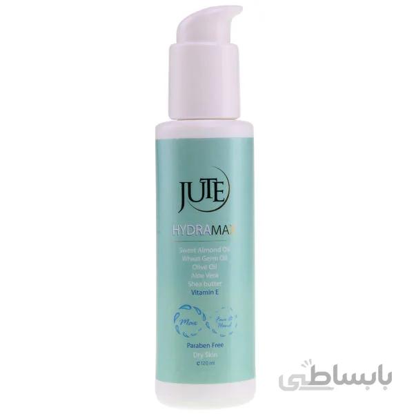 کرم آبرسان و مرطوب کننده هیدرامکس مخصوص پوست خشک ژوت ۱۲۰ میلی لیتر ا JUTE Hydra Max Cream 120 ml