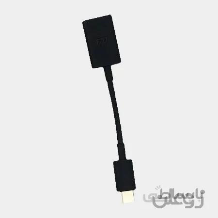 کابل تبدیل OTG تایپ سی به USB شیائومی