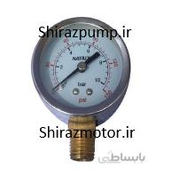 گیج فشار خشک 10 بار کوچک