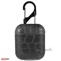 کاور محافظ پوست ماری PU مدل XY-011 مناسب برای کیس Apple AirPods