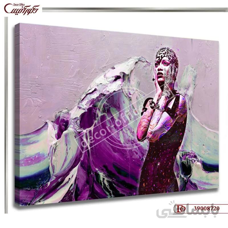 تابلو دکوراتیو چهره 8720 ا Decorative face painting 8720