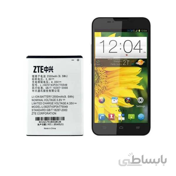 باتری گوشی زد تی ای ZTE Grand X Quad V987 با کد فنی LI3825T43P3h775549
