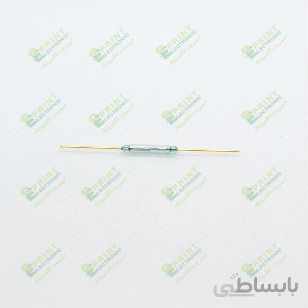 رید سوییچ پایه طلایی شیشه ای 14 میلیمتر Reedswitch14MM