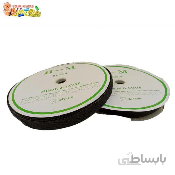 چسب اتیکتی 2.5 سانتی مشکی کد 2021C