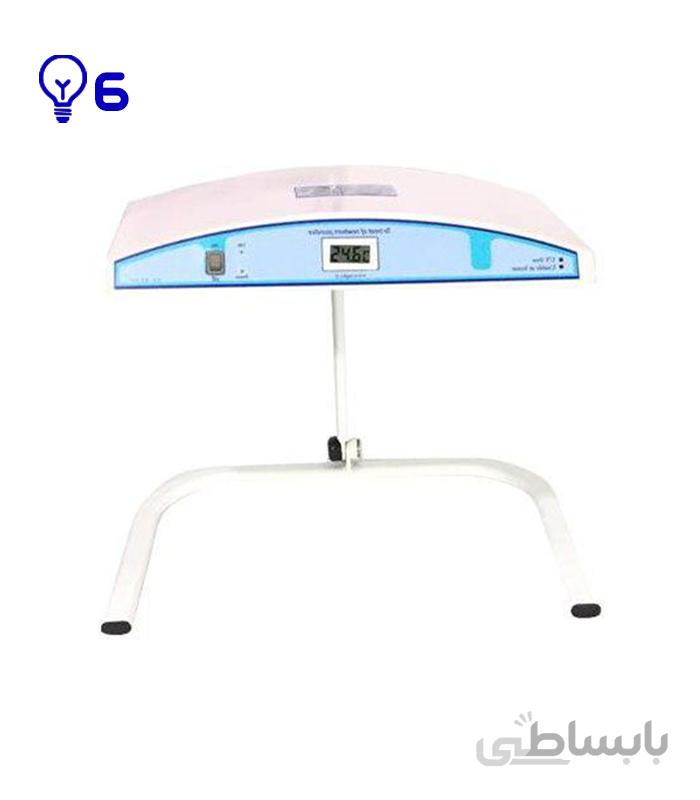 دستگاه فتوتراپی پایه دار 6 لامپه rx