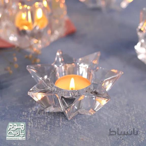 شمعدان کریستال ستارهشمعدان ستاره