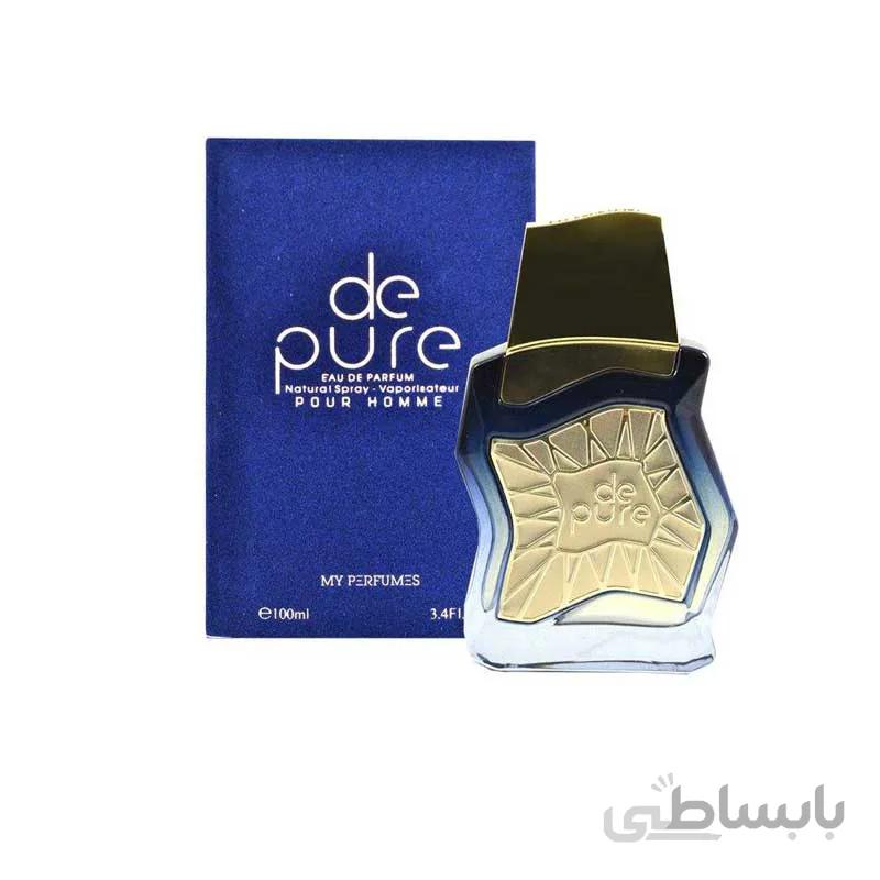 ادکلن مای پرفیوم د پور de pure مردانه 100 میل