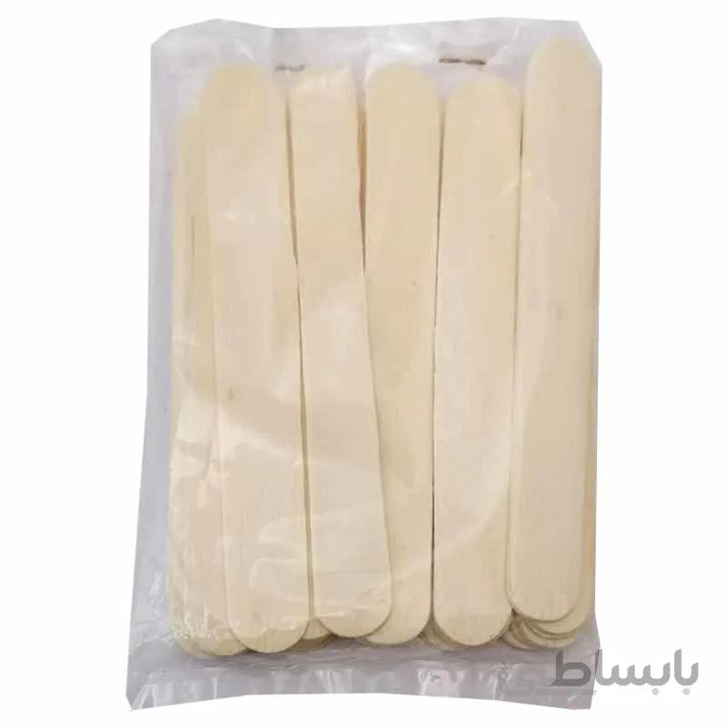 چوب بستنی پهن بسته 25 عددی