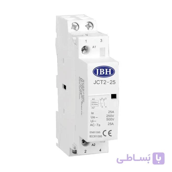 کنتاکتور تک فاز دوپل 25A ساده JBH