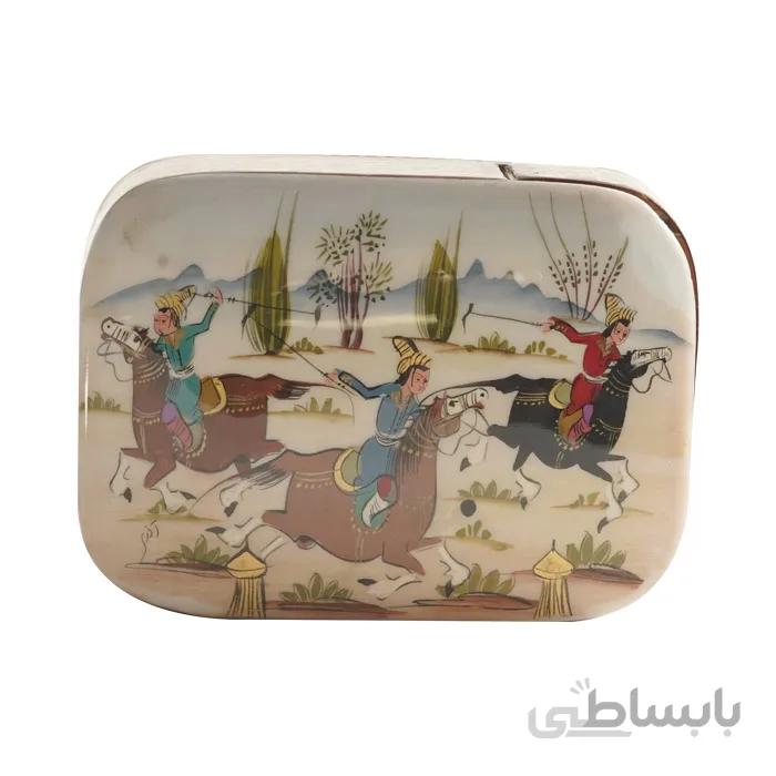 جا کارتی خاتم کاری طرح شکار کد LN-135