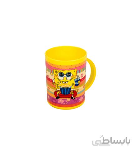 لیوان دسته دار چاپدار اسپرت ۱ لیمون Limon کد ۱۵۰۲۰۴