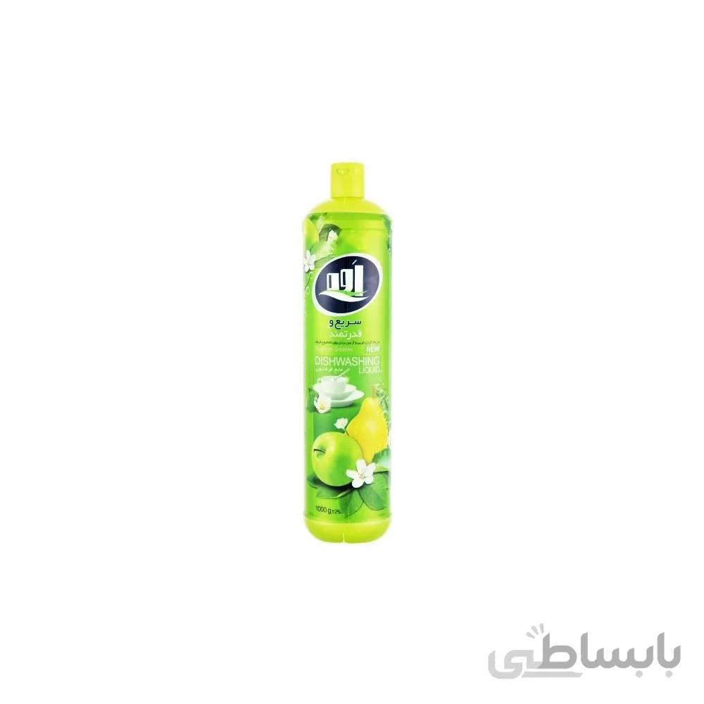 مایع ظرفشویی اوه مدل Green Apple And Pear مقدار 1000گرم