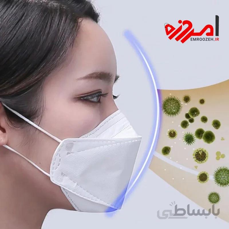 ماسک سه بعدی 5 عددی فست ماسک برند بوفالو