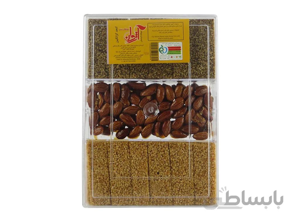 مخلوط شیرینی کنجد و بادام سوخته سوغات سنندج ا Blended Sweets Sesame and Almond is burnt Sanandaj Souvenir