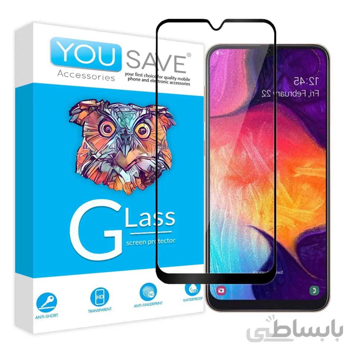 گلس تمام صفحه یوسیو مناسب برای گوشی سامسونگ Galaxy A20