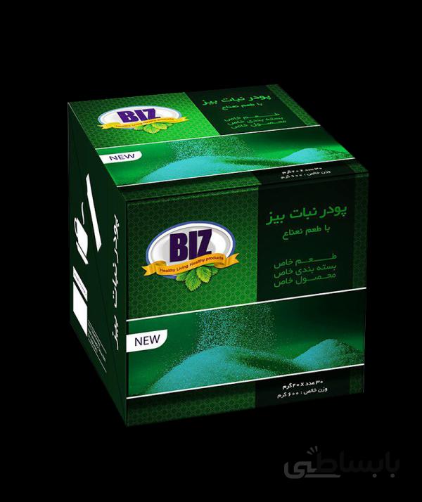 پودرنبات BIZ با طعم نعناع