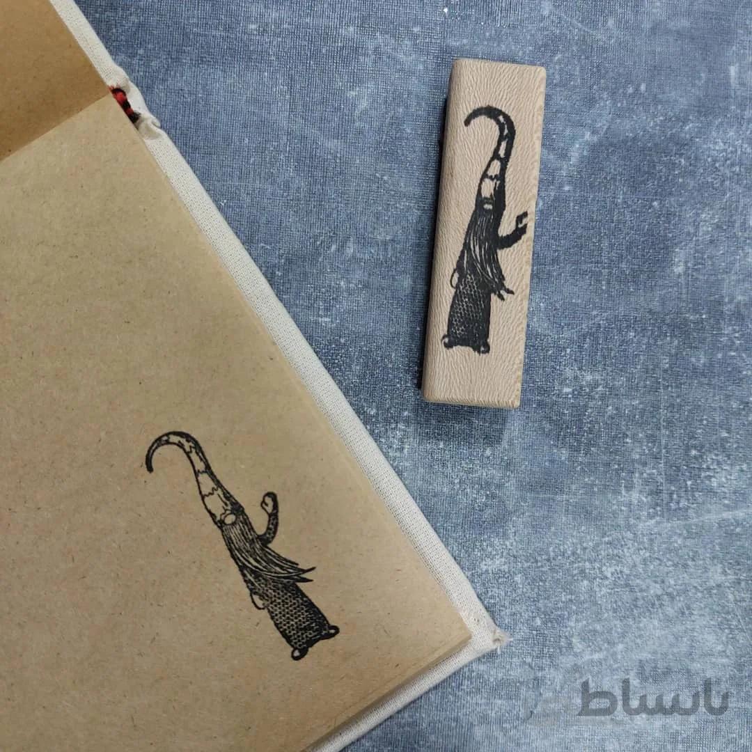 مهر طرح غولچه کریسمس (gnome)