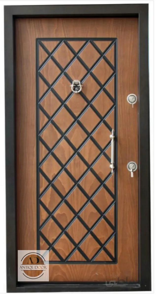 درب ضد سرقت CNC کد 121 - 110*210 / راست بازشو