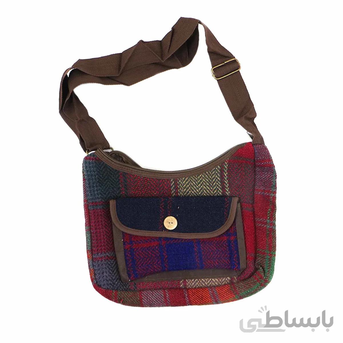 کیف رودوشی زنانه جاجیم طرح سنتی کد 103