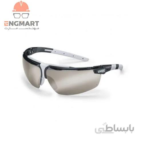 عینک ایمنی یووکس مدل i-3 جیوه ای سری ۹۱۹۰۸۸۵