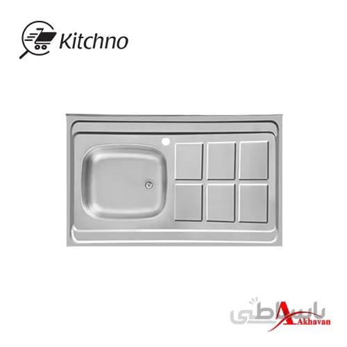 سینک ظرفشویی اخوان کد 10060CR-6