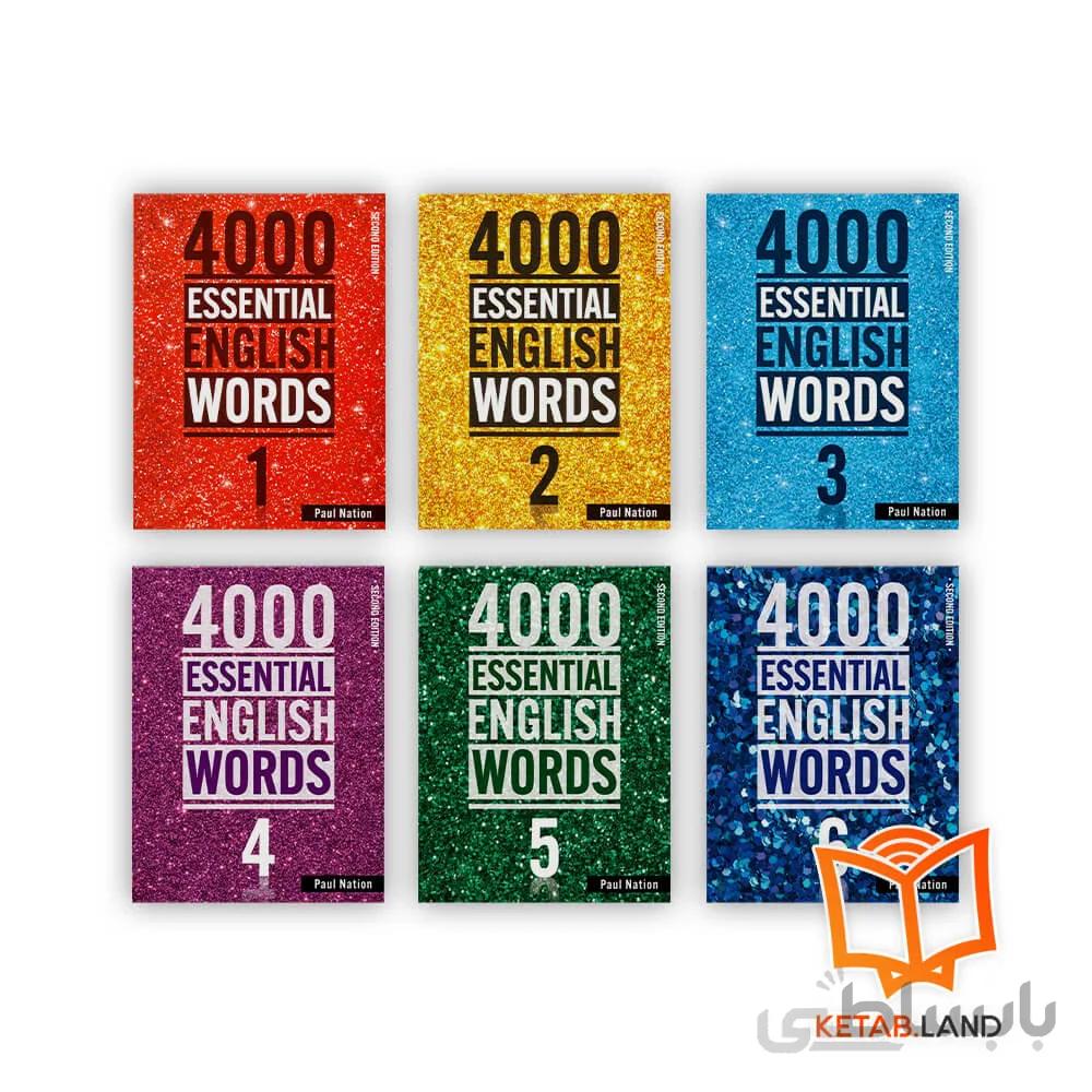 پک کامل 6 جلدی کتاب های ۴۰۰۰Essential English Words 2nd