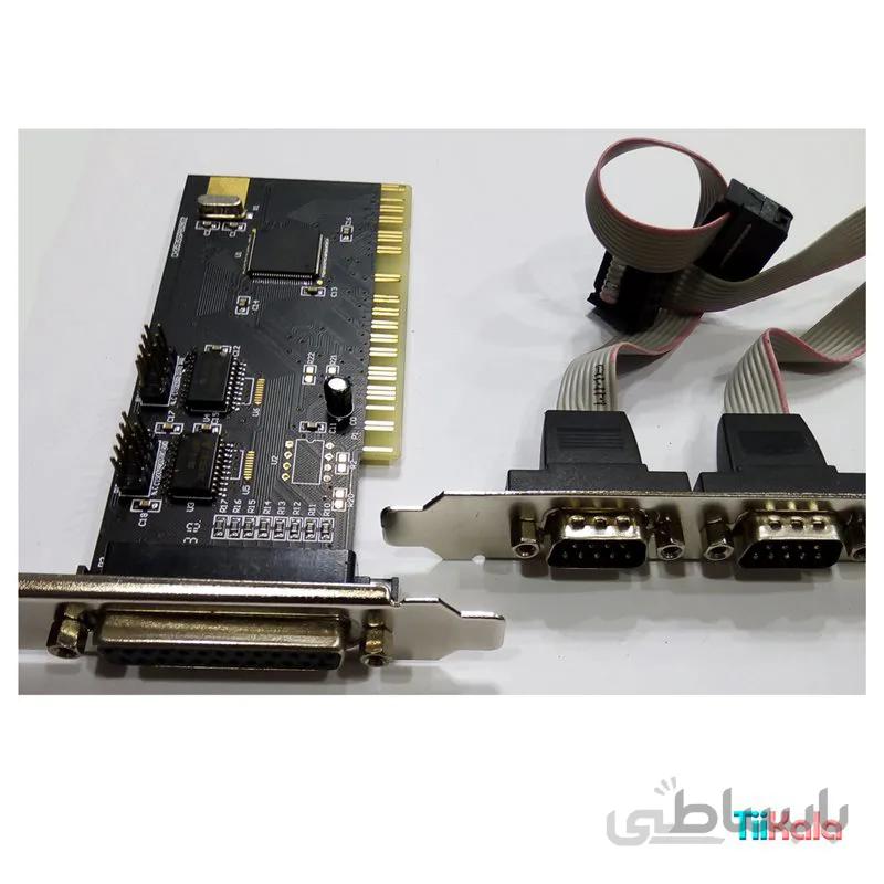کارت سریال rs232 + پورت پارالل اسلات PCI