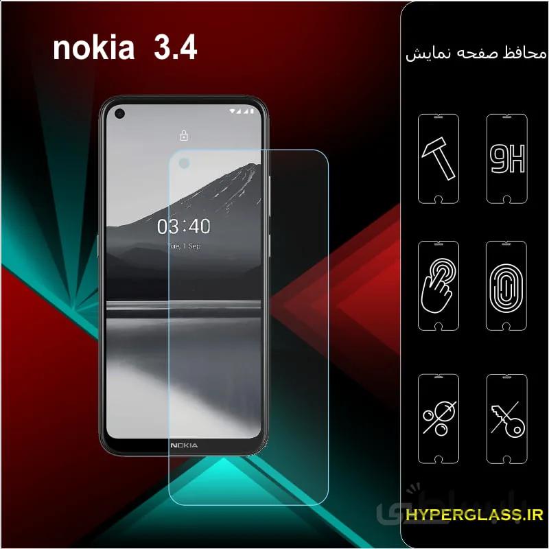گلس گوشی نوکیا Nokia 3.4