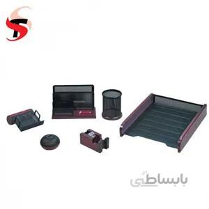 ست رومیزی6 تیکه چوب فلز