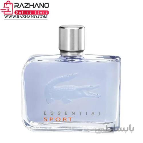 ادو تویلت مردانه لاگوست مدل Essential Sport حجم 125 میلی لیتر ا Lacoste Essential Sport Eau De Toilette For Men 125ml