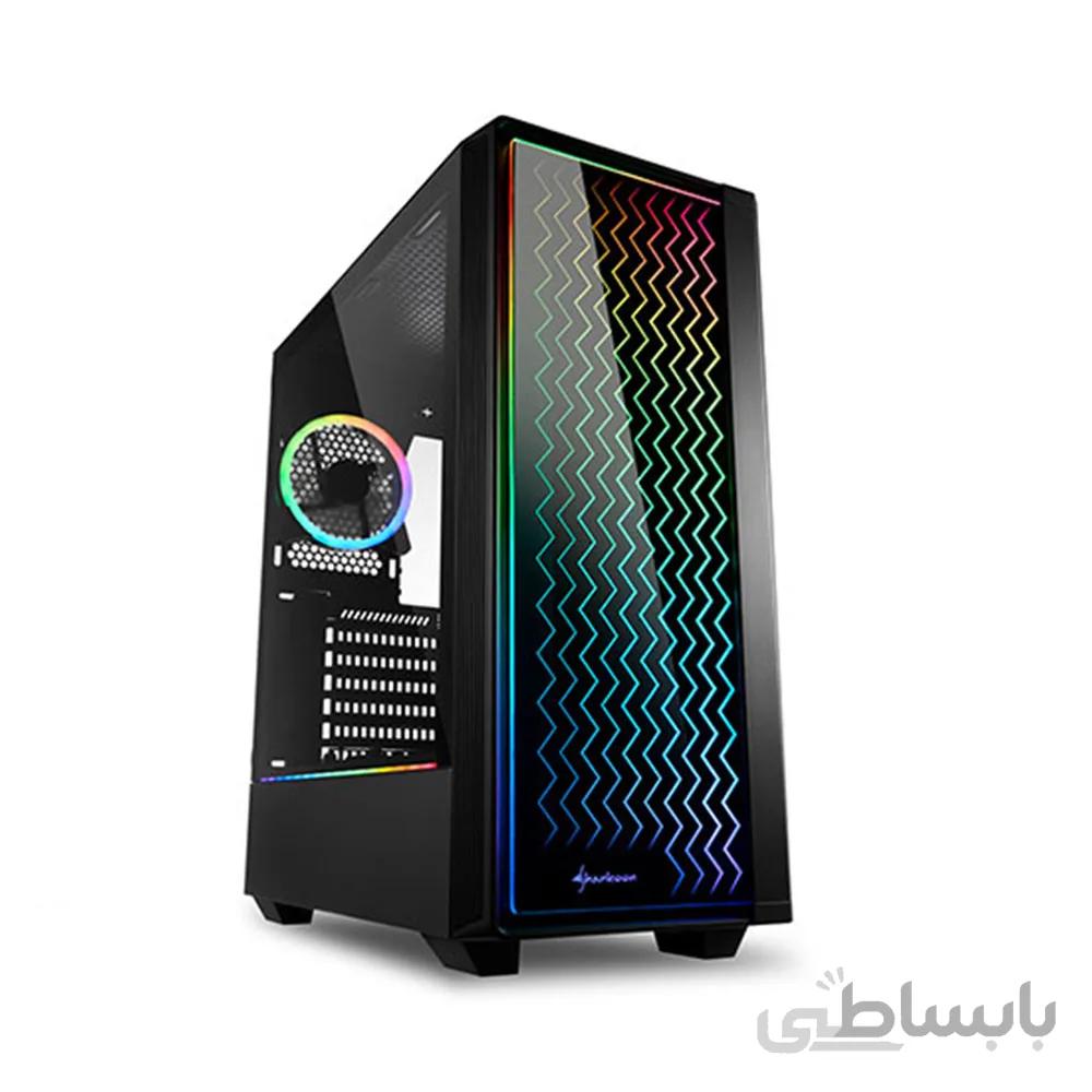 کیس گیمینگ شارکن ARGB LIT 200 ا Sharkoon ARGB LIT 200 Gaming Case