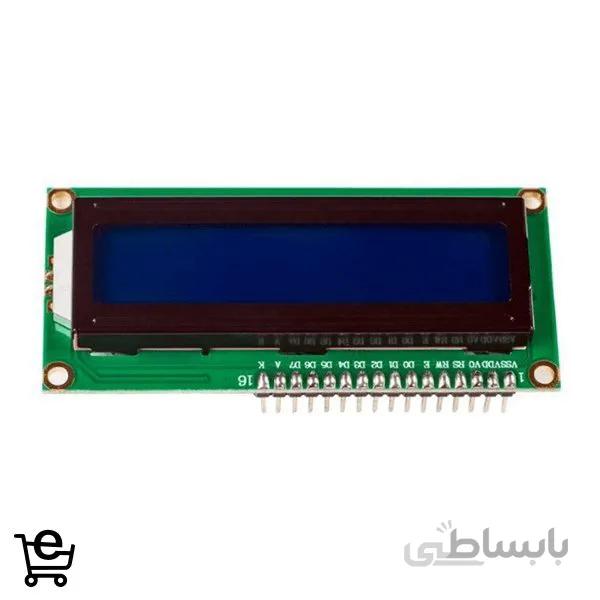 نمایشگر LCD کاراکتری 1602A بک گراند سبز