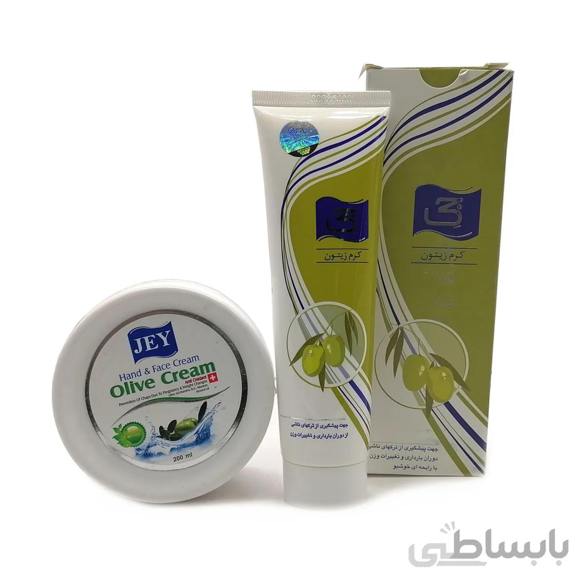 کرم روغن زیتون جی JEY