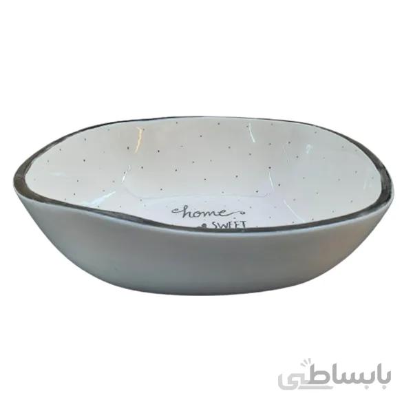 کاسه سرامیکی دست ساز طرح HOME کد 2023
