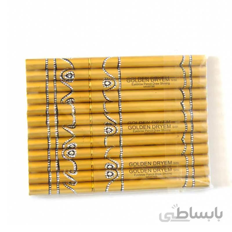 مداد ابرو شاین دار گلدن دریم golden dryem sisi