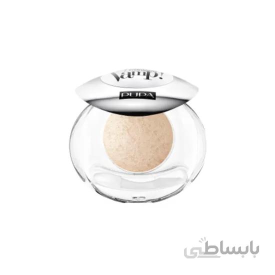 سایه چشم پخته پوپا مدل Vamp Wet & Dry شماره 201