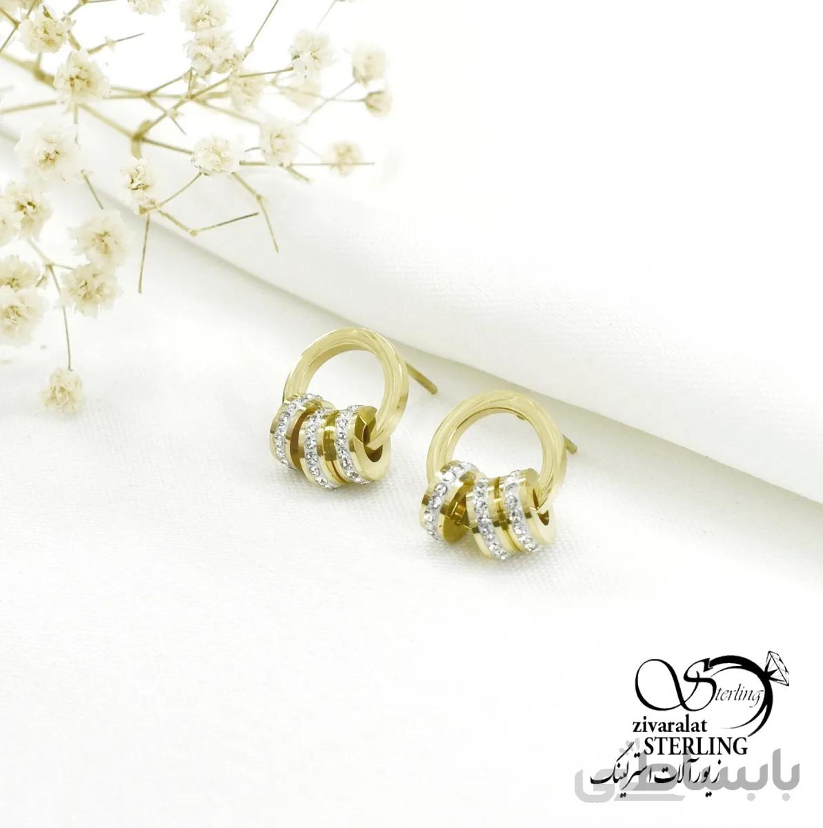 گوشواره زنانه کد 6154