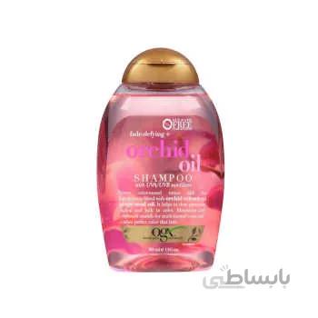 شامپو مو او جی ایکس مدل تثبیت کننده رنگ مو حجم 385 میلی لیتر