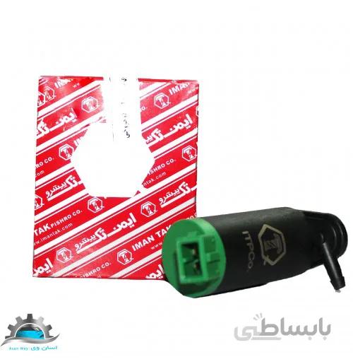 پمپ شیشه شور دو خروجی پژو 206 ایمن تک