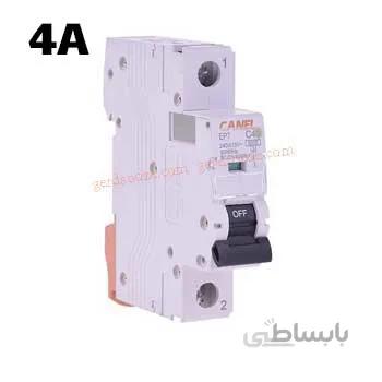 کلید مینیاتوری کانل تک فاز 4A تیپ C ا Miniature Circuit Breaker 4A CANEL