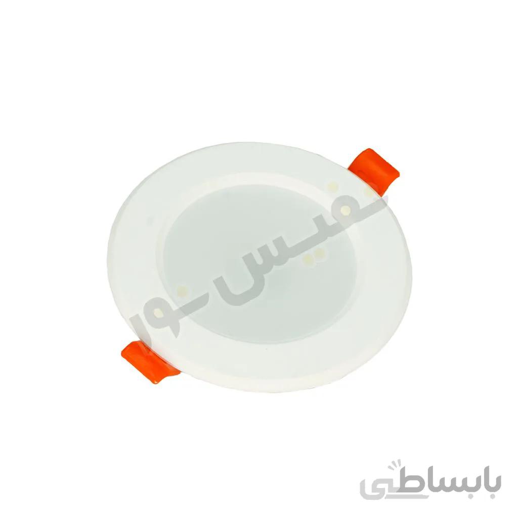 چراغ یا پنل ال ای دی سقفی ۷ وات حسیس (بسته دو عددی)