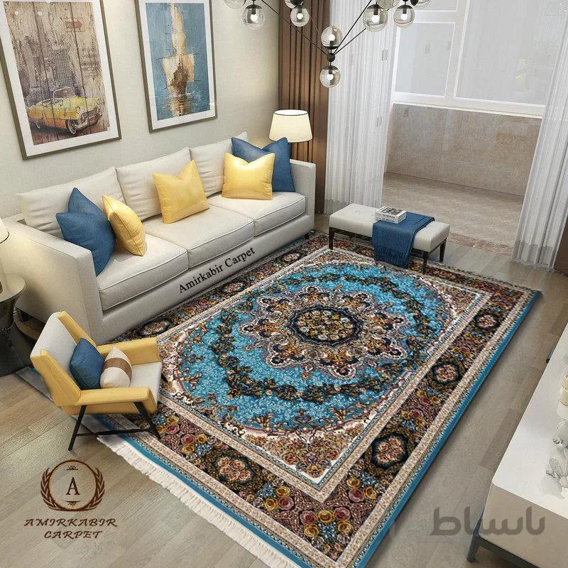 فرش ۷۰۰ شانه طرح ایلیا فیروزه ای